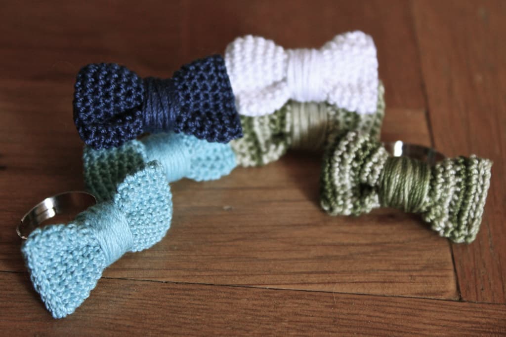 Bow hairpin set of three